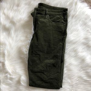 Green Corduroy Pants